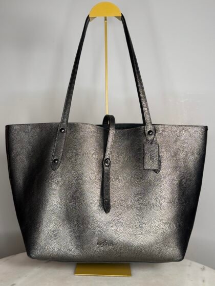 Coach Style 37756 Market Tote in Dark Pewter / Gunmetal