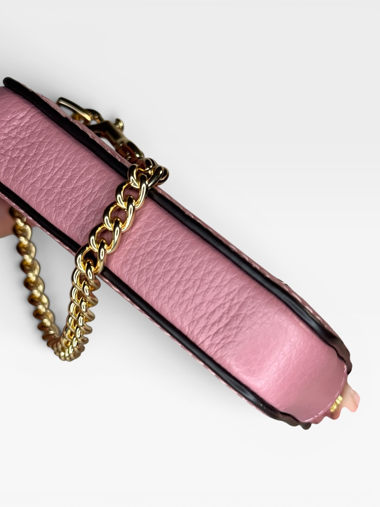 Coach Zip Card Case In Signature Leather CCS83 Peony Pink - Image 5