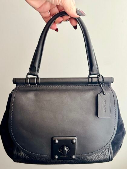 Coach Drifter Top Handle Satchel 38388 – Black