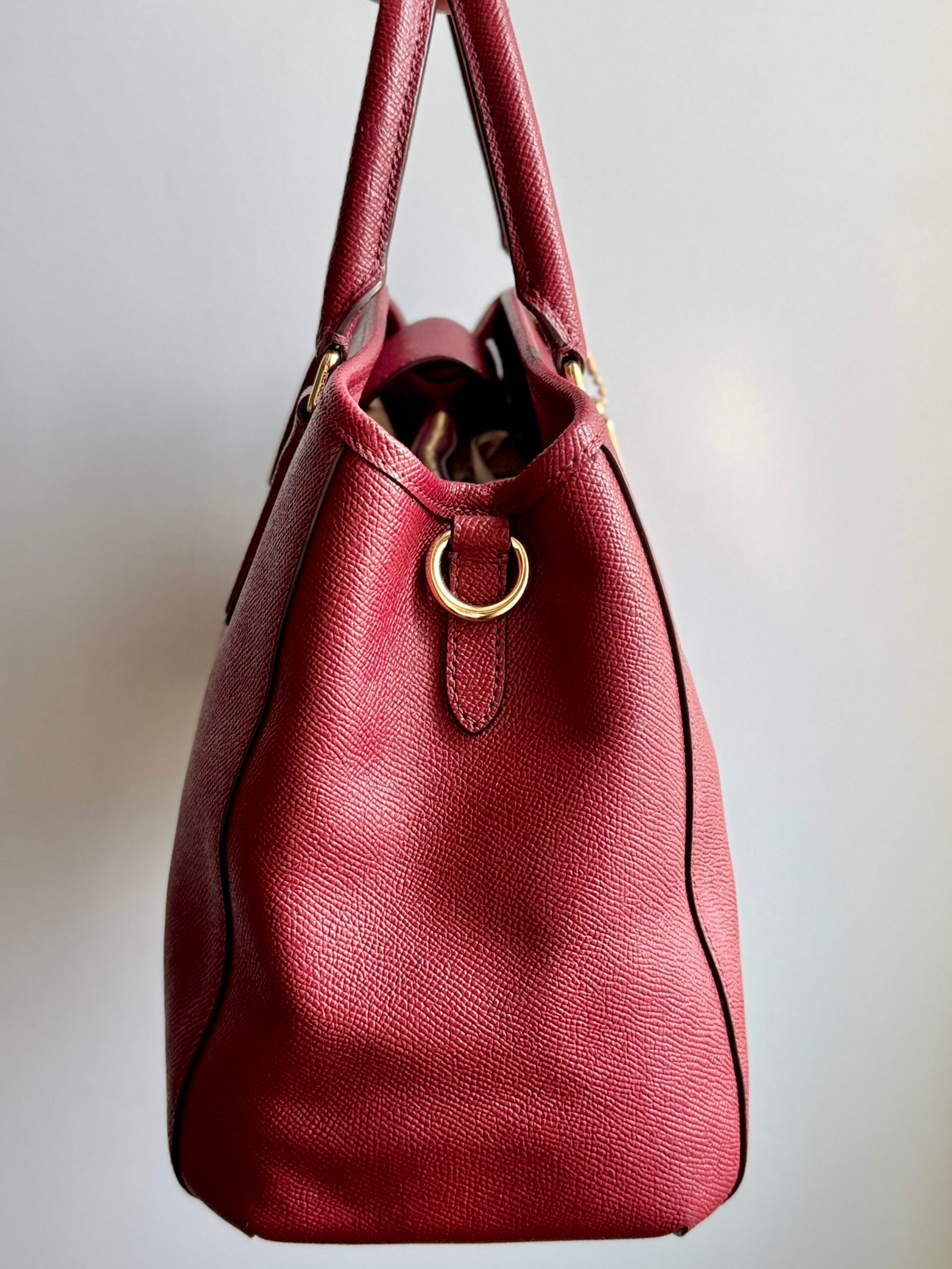Coach Small Margot Carryall F57527 – Crimson - Image 2