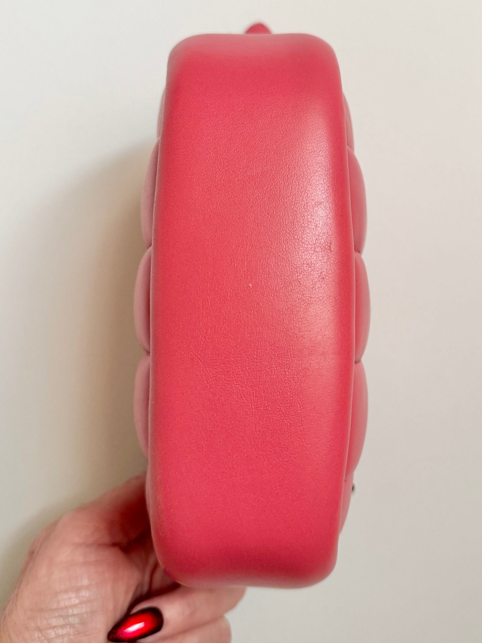 Coach Small Camera Bag With Quilting C4814 – Watermelon - Image 9
