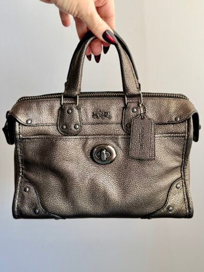 Coach Rhyder 24 Satchel 33684 – Metallic