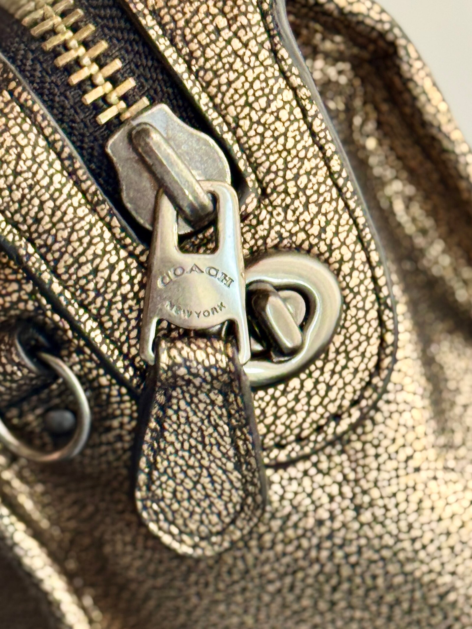 Coach Rhyder 24 Satchel 33684 – Metallic - Image 9