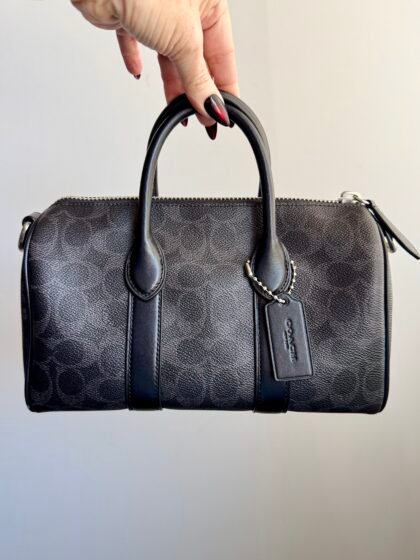 Coach Compass Bag 25 CCF49 – Black Signature