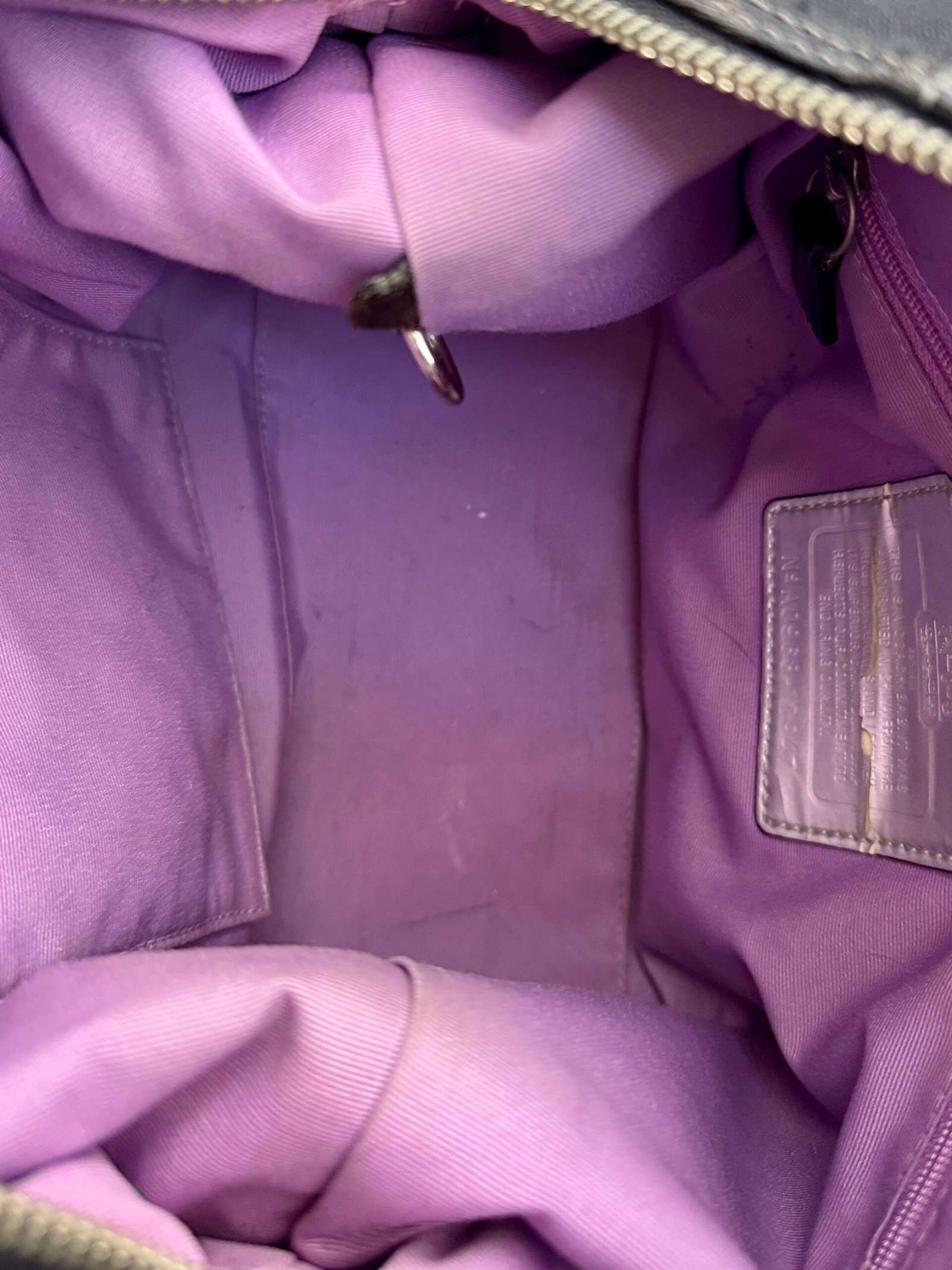 Coach Madison Op Art Sabrina Satchel 12947 – Black - Image 10
