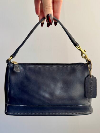 Vintage Coach Bleecker Demi Zip 9311 – Black Leather