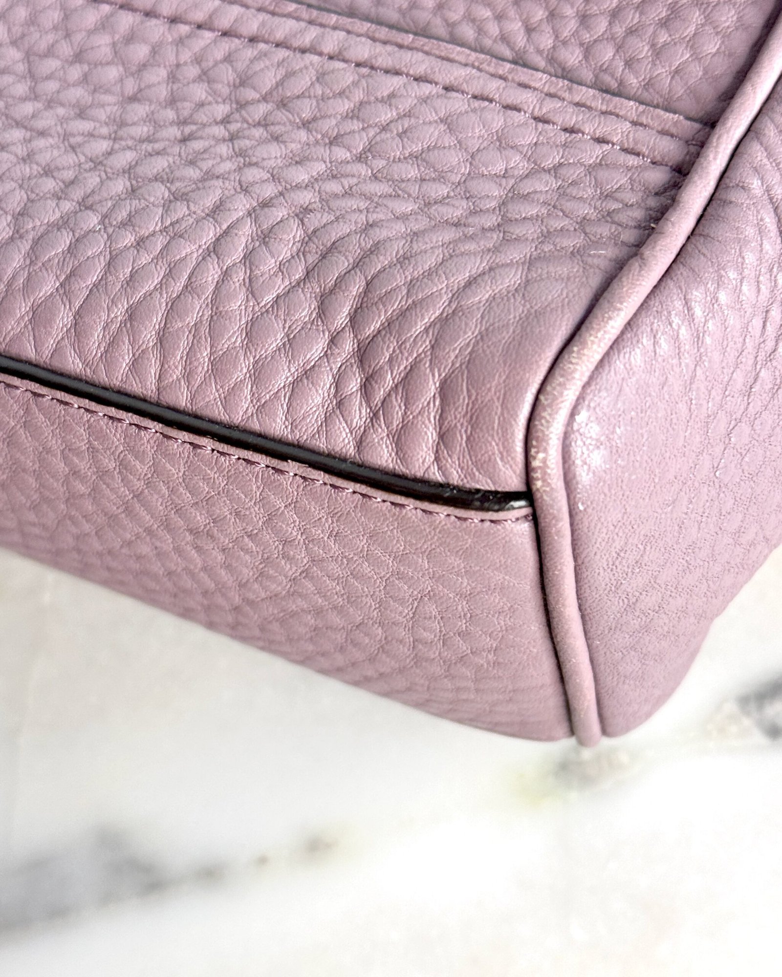 Coach Legacy Mini Tanner in Dusty Lilac Leather 50486 - Image 12
