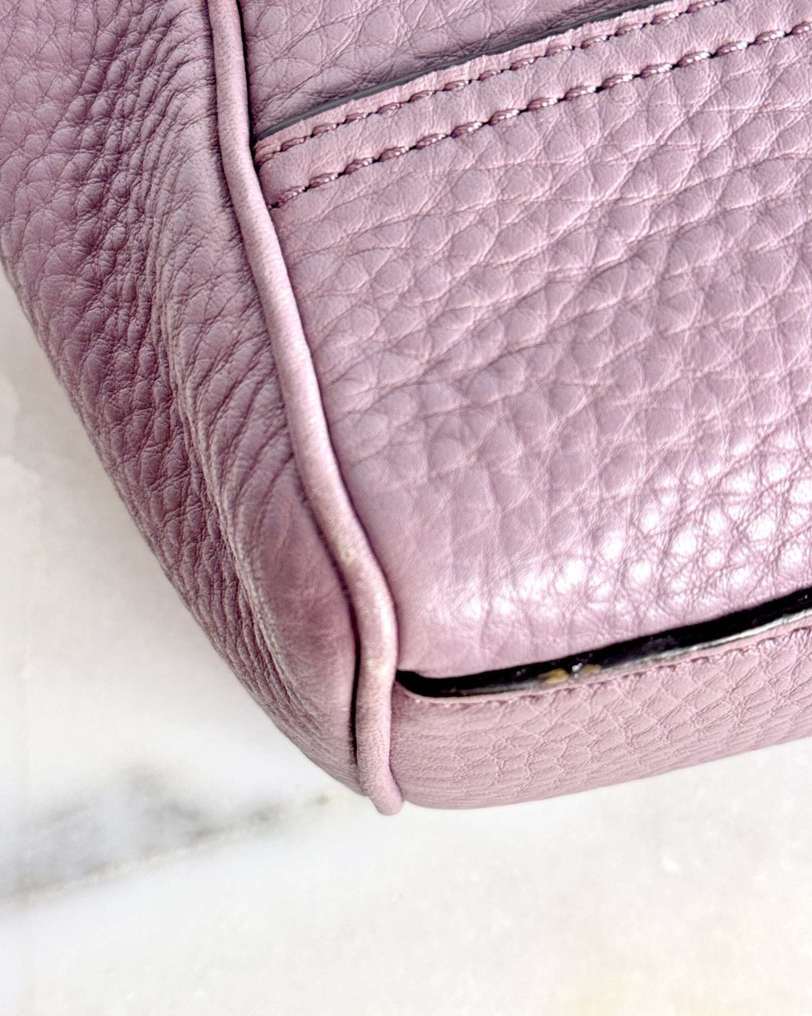 Coach Legacy Mini Tanner in Dusty Lilac Leather 50486 - Image 10