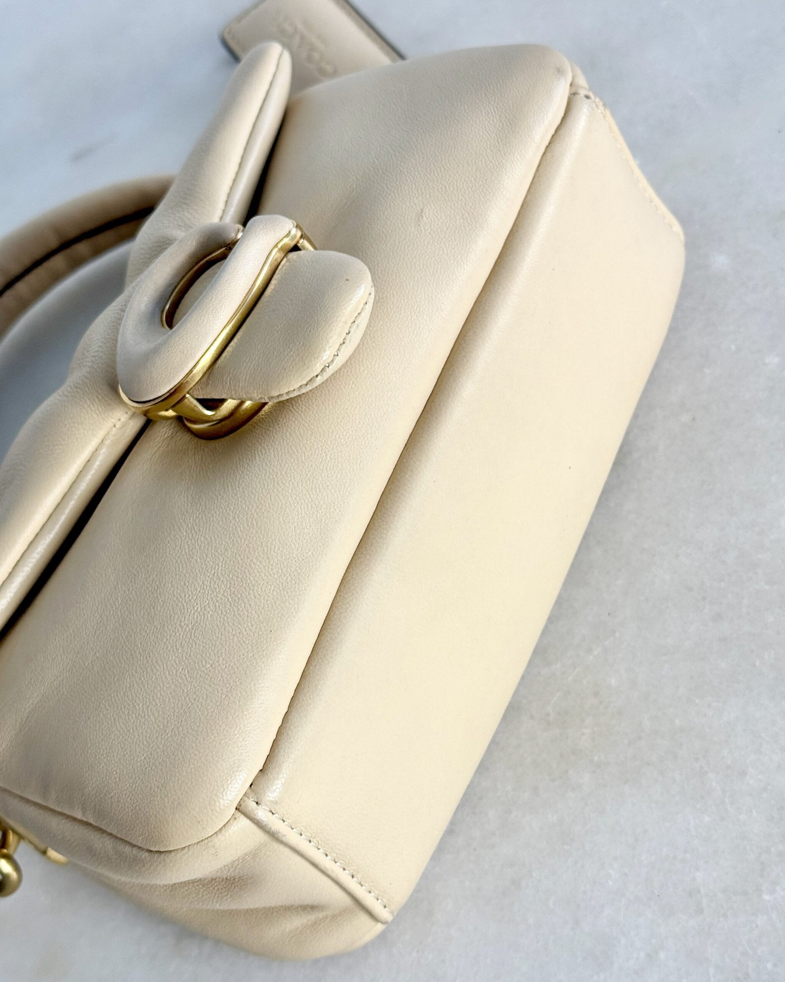 Coach Pillow Tabby Shoulder Bag 18 in Ivory C3880 - Image 6
