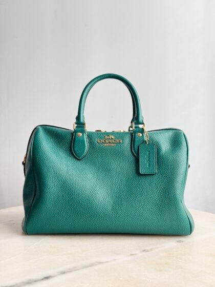 Coach Emerald Large Rowan Satchel